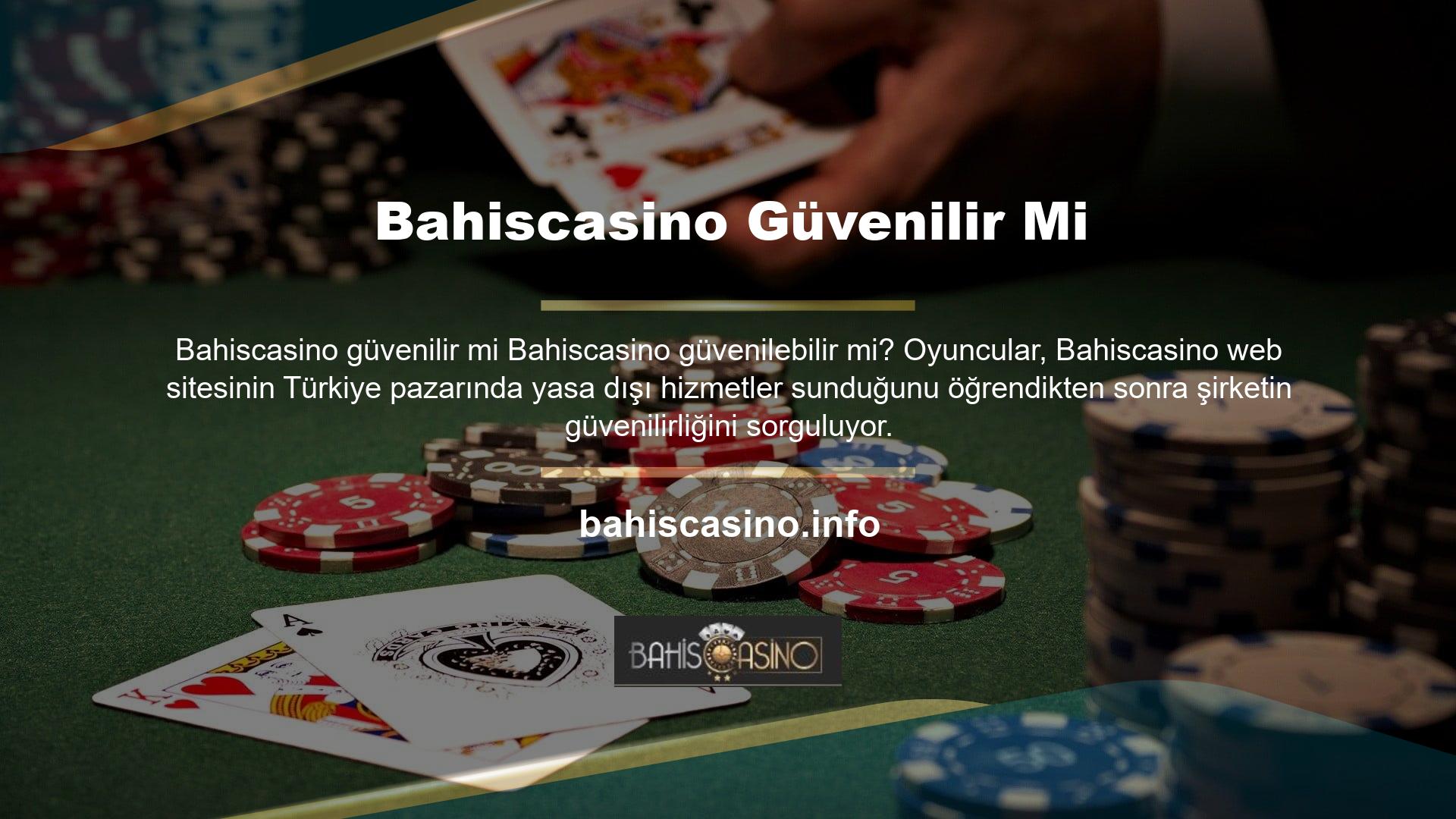 Casino meraklıları Bahiscasino güvenilebilir mi sorusuna cevap arıyor