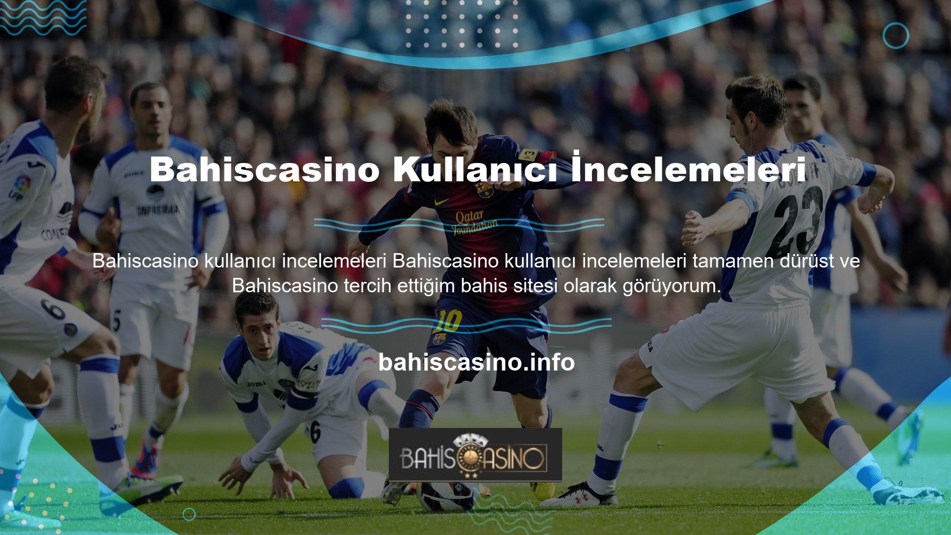En basit navigasyon, en az kaos, sağlam performans ve bahis oynamak için idealdir